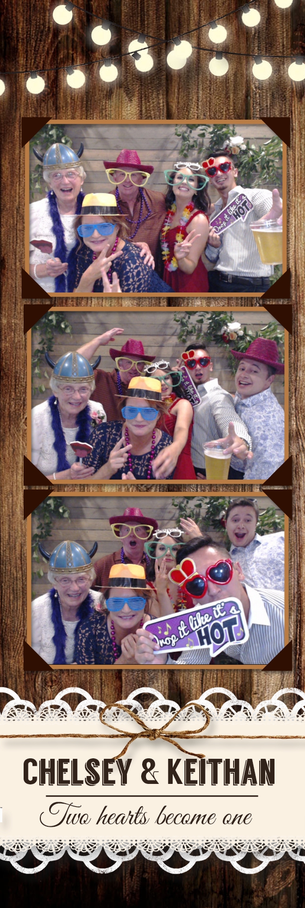 Chelsey & Keithan’s Wedding | View more photos from the event at gallery.photoboothbillings.com/u/PhotoBoothBillings/Chelsey-Keithan’s-Wedding